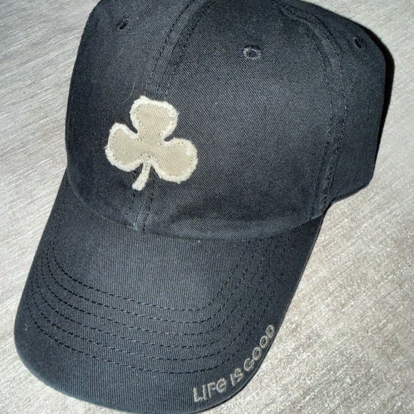 Life is Good ☘️ Baseball Hat - Picture 2 of 7